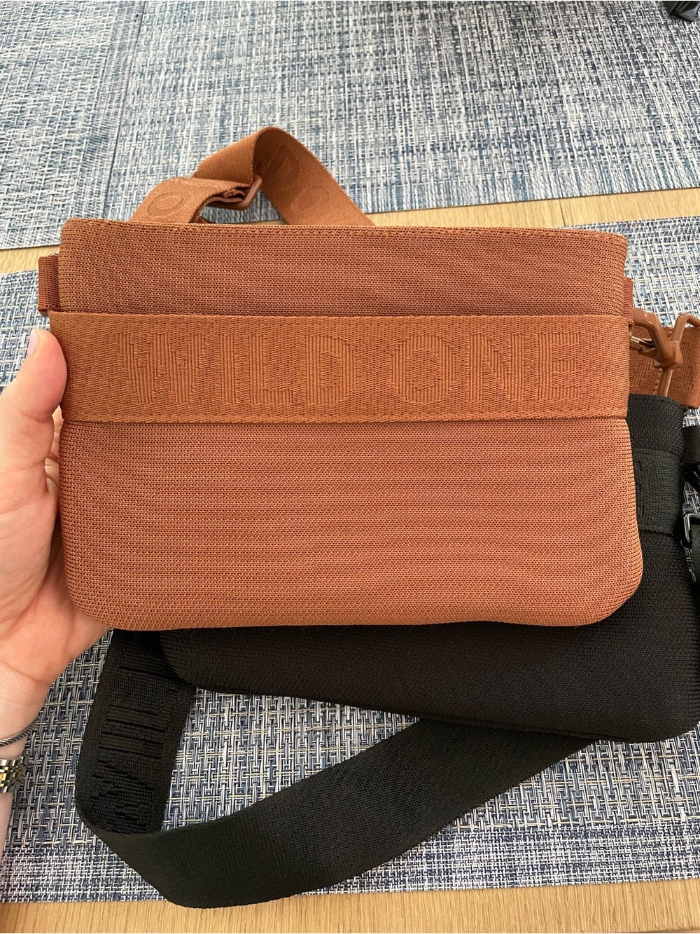 Wild One Cocoa treat pouch bag